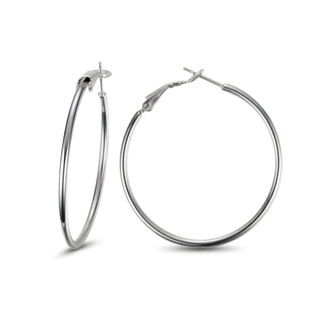 Classic Gold Hoops