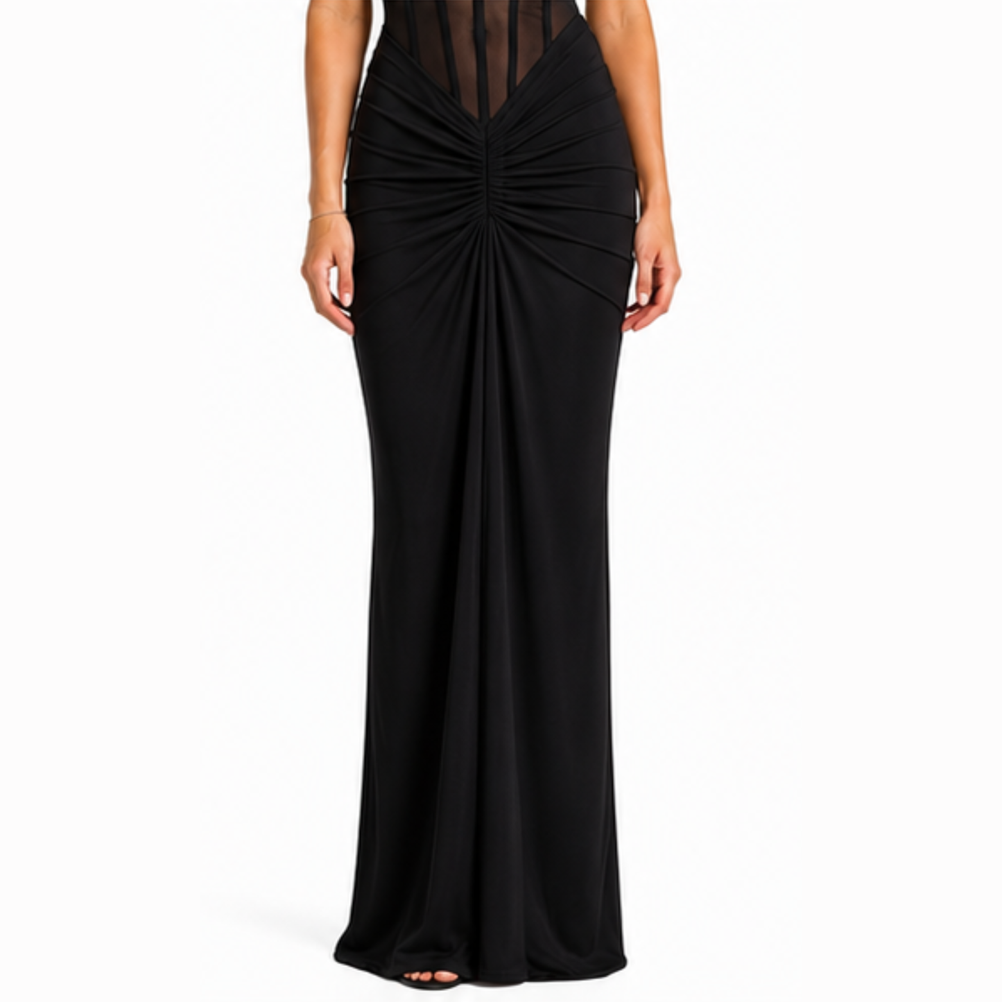 Aura Halter Maxi Dress