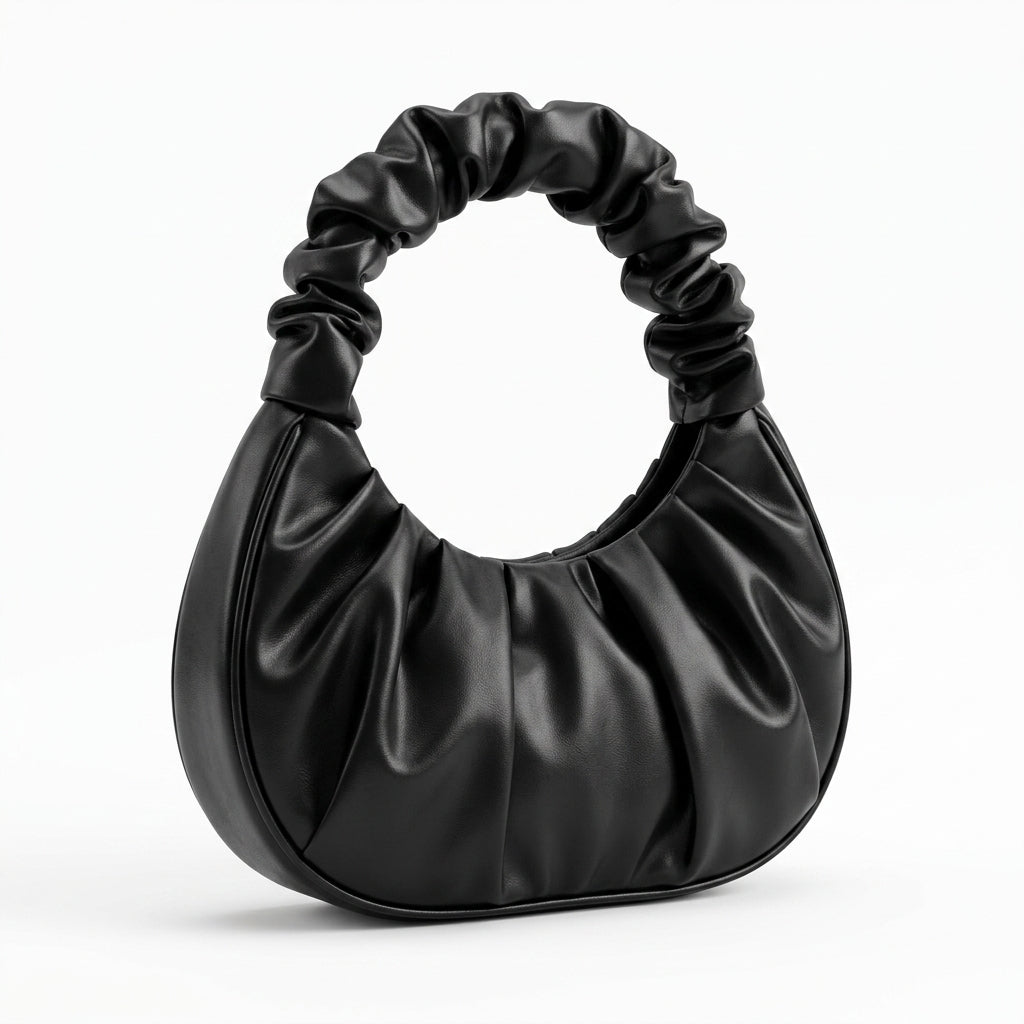Ruched Scrunchie Hobo