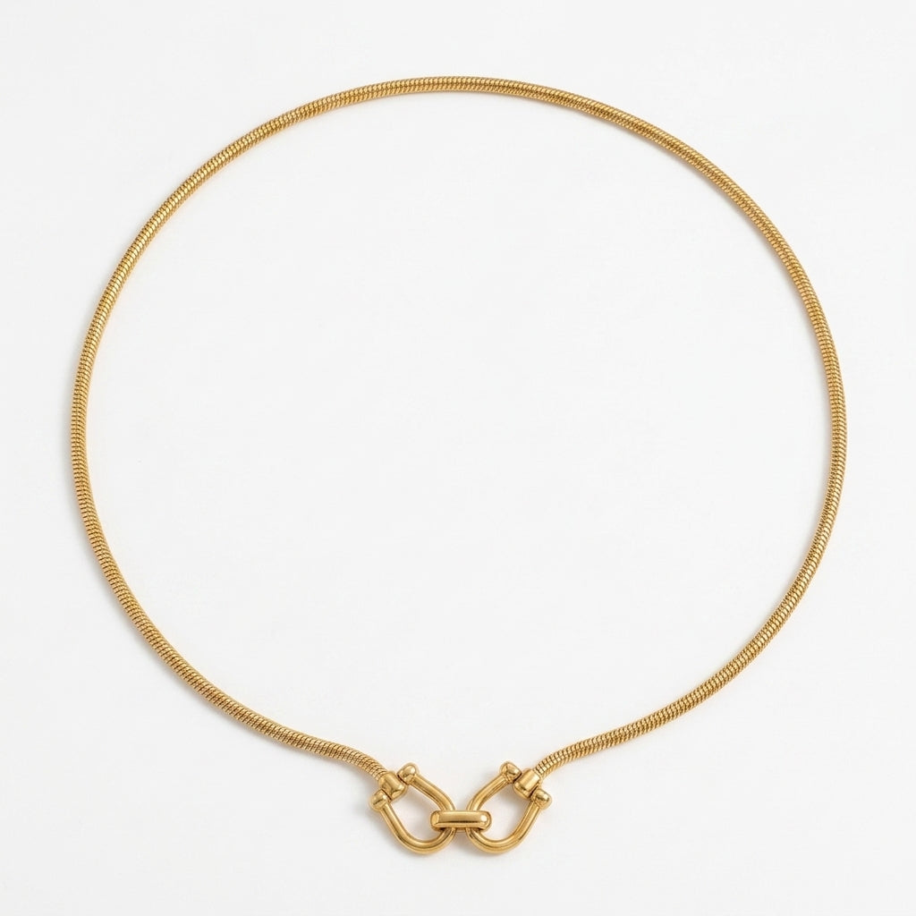 Horseshoe Gold Charm
