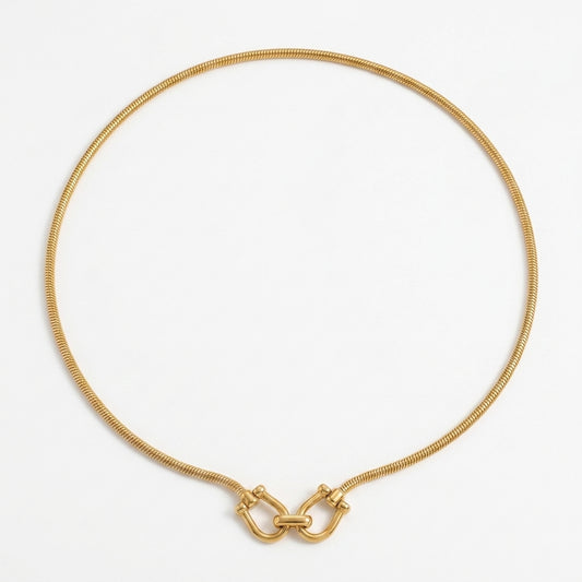 Horseshoe Gold Charm